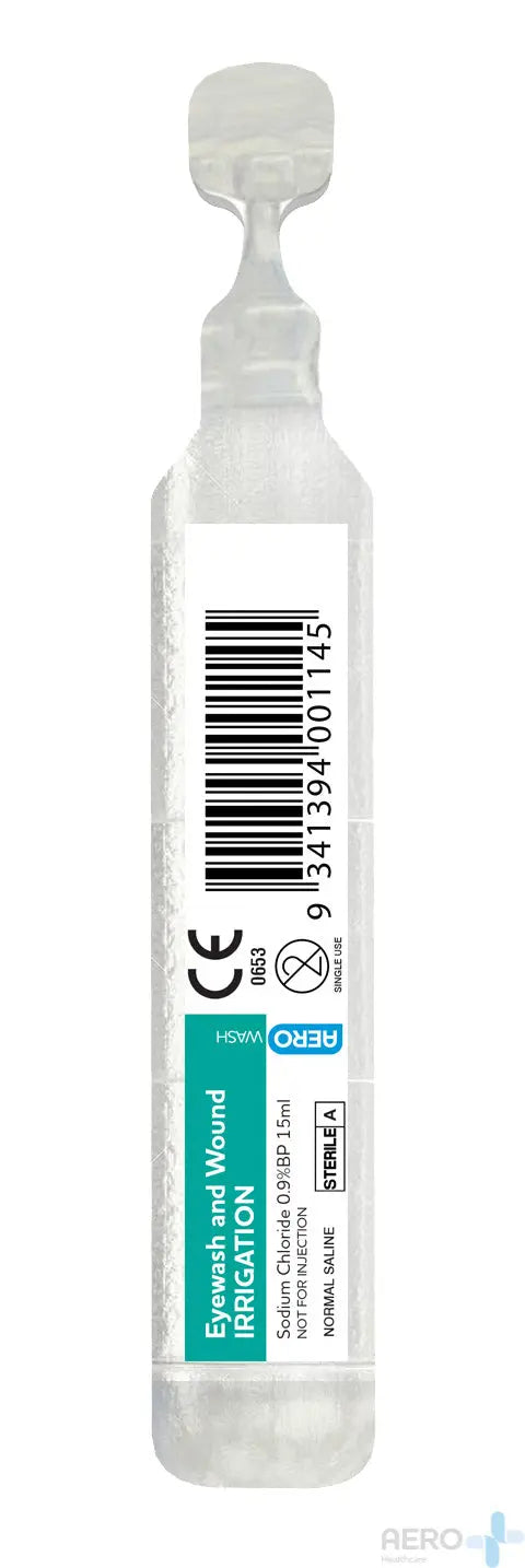 Sodium Chloride Eyewash Ampoule 15ml - Strip of 5