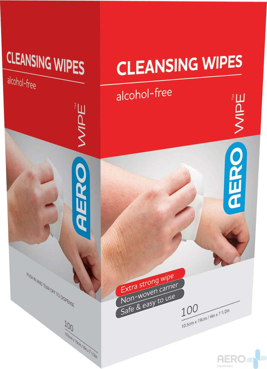 Cleansing Wipes Alcohol Free - Box 100