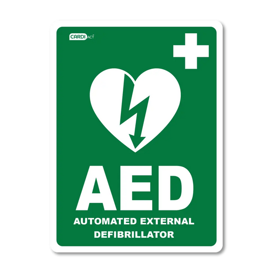 CARDIACT AED Sticker 22.5 x 30cmAED Wall Sign Sticker
CARDIACT AED Sticker 22.5 x 30cmSapphire Facility Services