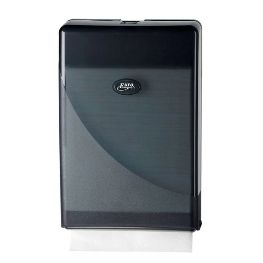 Compact Hand Towel Dispenser available in black or white