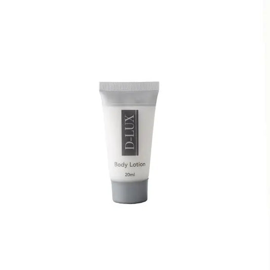 DLUX Body Lotion Tube 20mlDLUX Body Lotion Tube 20ml - the perfect multi-purpose product for all your skincare needs. This compact and convenient tube contains 20ml of luxurious body lotion. Sapphire Facility Services