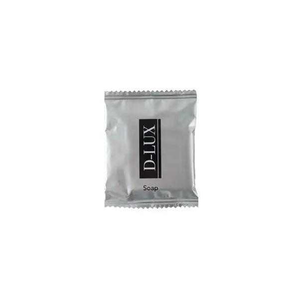 DLUX Soap Bar 20g - Carton of 500 Individually Wrapped Bars.