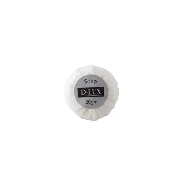 DLUX Soap Bar 20g, pleat wrapped - carton of 500