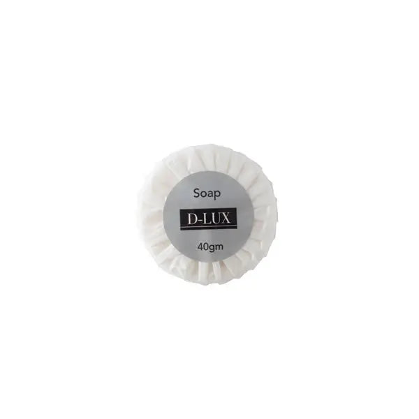 DLUX Soap Bar 40g, pleat wrapped - Carton of 250