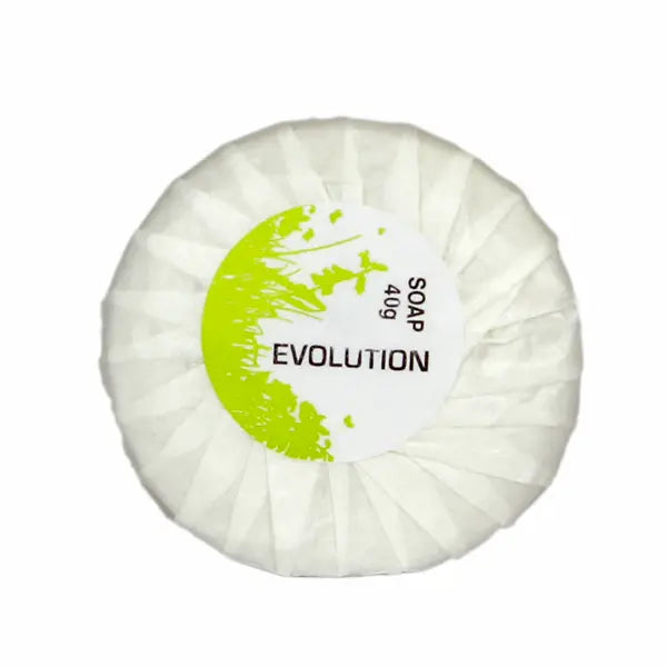 Evolution Soap Bar 40g, pleat wrapped - Carton of 250