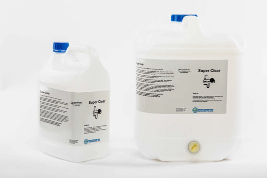 Super Clear Detergent Sanitiser 5L or 20LHeavy duty all-purpose detergent sanitiserApplications1:30 for general use on benchtops, food processing areas and other hard surfaces 1:15 for heavily soiled floorsSapphire Facility Services