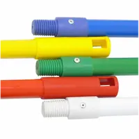 Metal Powder Coated Handle 1.4m - 5 ColoursSeparate clip for easy adjustments or replacements Industrial strength Full brush with flagged bristles Deep pan for large cleaning jobsSapphire Facility Services