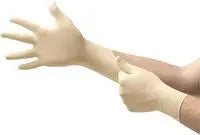 Latex Disposable Gloves - Powder Free Med Large X Large - Carton 1000