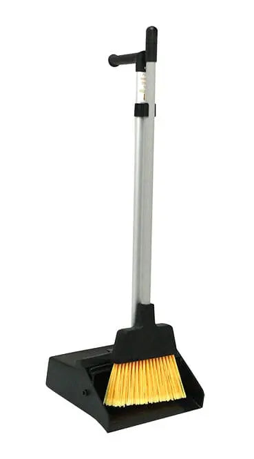 Lobby Dust Pan SetSeparate clip for easy adjustments or replacements Industrial strength Full brush with flagged bristles Deep pan for large cleaning jobsSapphire Facility Services