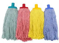 Mop Head 400g - 4 Colours Highly Absorbent yarn with Standard Universal fitting Industrial strength 400gAvailable in Red, Blue, Green and YellowSapphire Facility Services