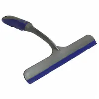Plastic Window SqueegeeIntegrated handle and blade Soft grip handle Ideal for bench tops 10" (25cm) wide bladeSapphire Facility Services